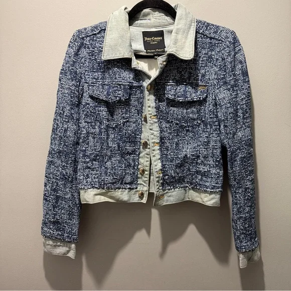 Juicy Couture Black Label Twilled Jean Jacket - Picture 2 of 8